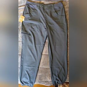 Patagonia Women's Tech Joggers Size L Smolder Blue